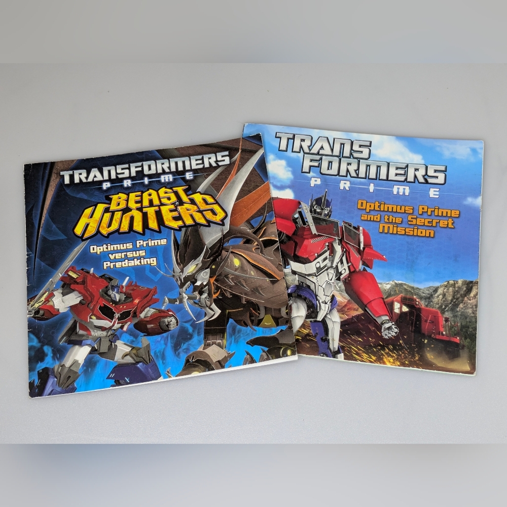Transformers Prime Comic Books - Beast Hunters, Optimus and the secret Mission